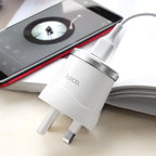 Wall charger “C37B Dignity” single USB set with cable UK
