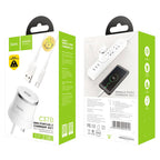 Wall charger “C37B Dignity” single USB set with cable UK