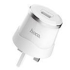 Wall charger “C37B Dignity” single USB set with cable UK