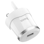 Wall charger “C37B Dignity” single USB set with cable UK