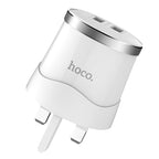Wall charger “C38B Dignity” dual USB ports UK