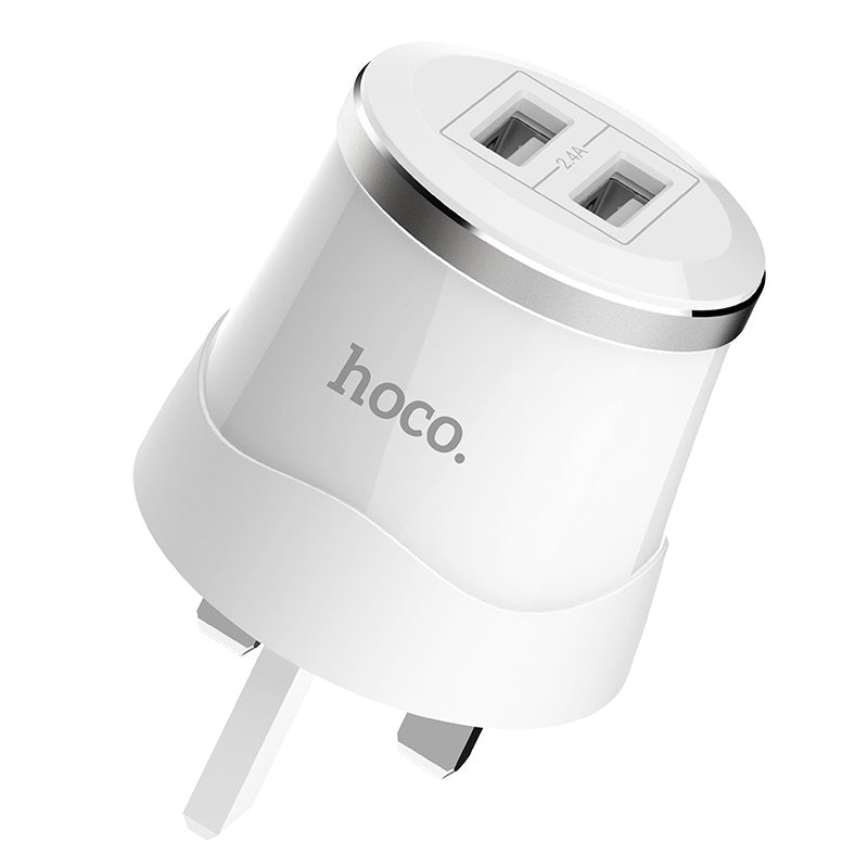 Wall charger “C38B Dignity” dual USB ports UK
