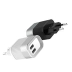 Wall charger “C40A Speedmaster” dual USB port EU plug