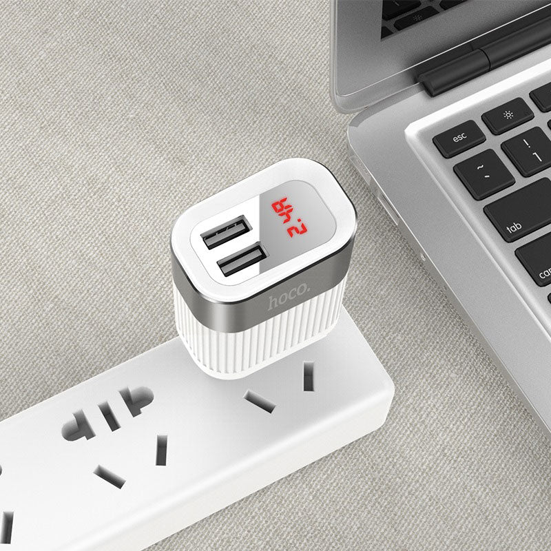 Wall charger “C40A Speedmaster” dual USB port EU plug