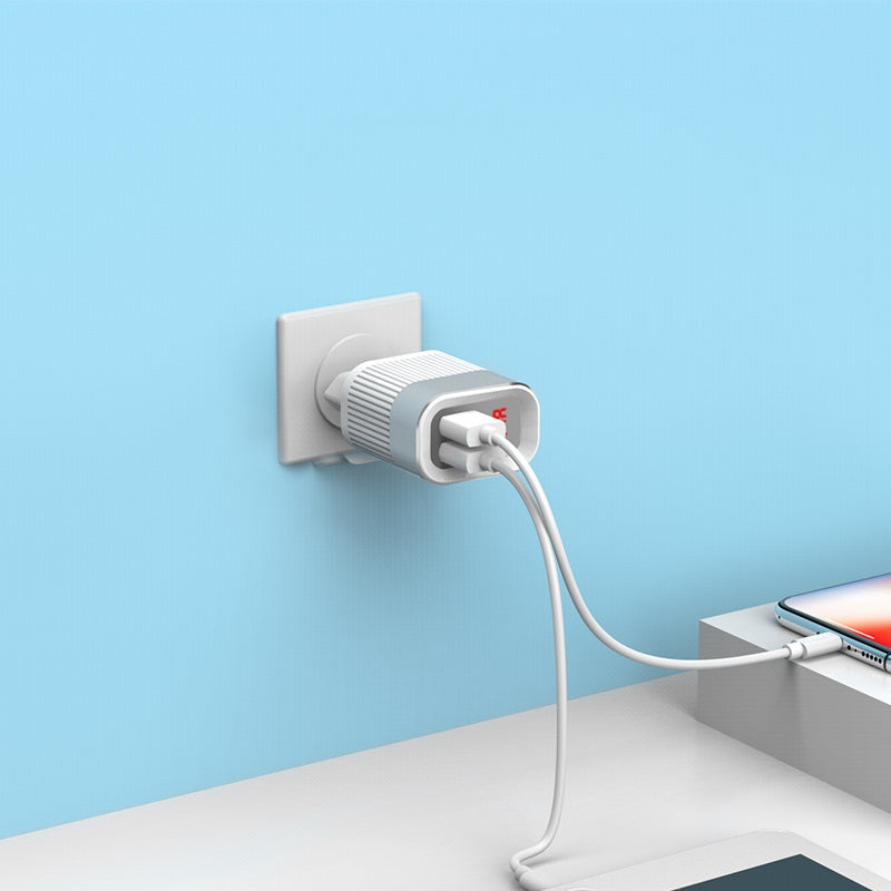 Wall charger “C40A Speedmaster” dual USB port EU plug
