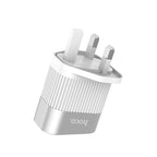 Wall charger “C40B Speedmaster” dual USB port UK plug