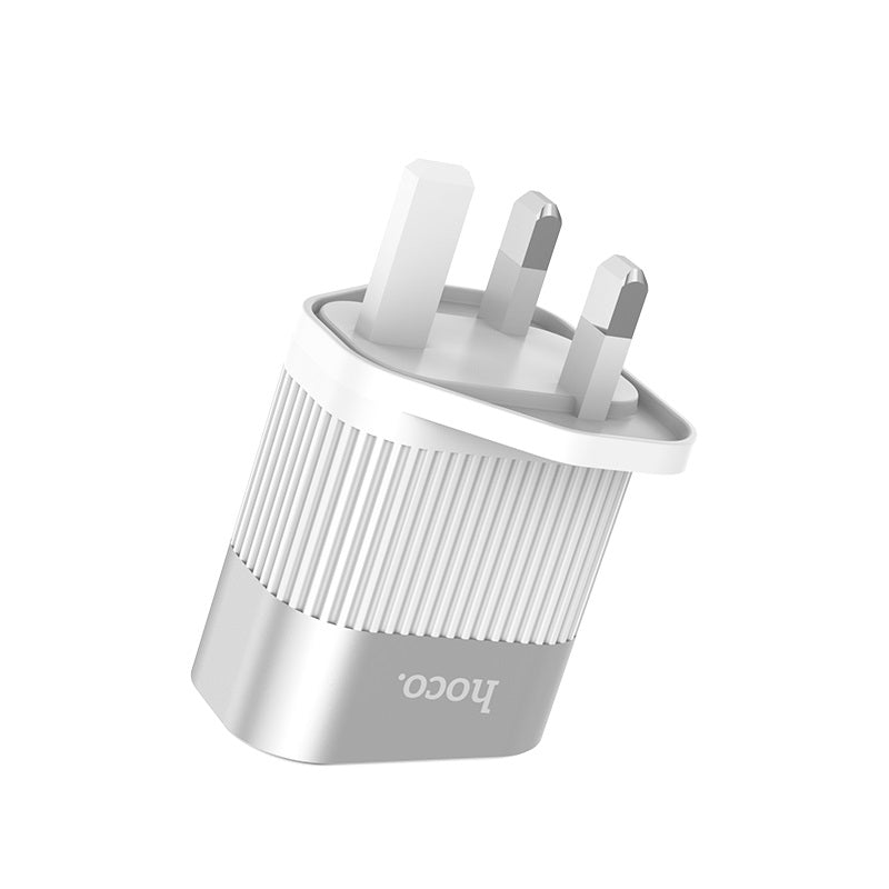 Wall charger “C40B Speedmaster” dual USB port UK plug