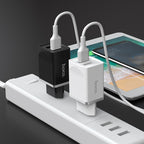 Wall charger “C43A Vast power” dual port EU plug
