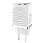 Wall charger “C43A Vast power” dual port EU plug