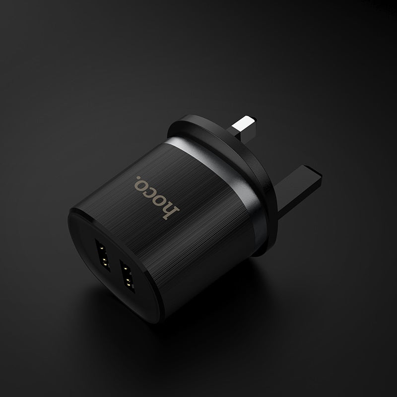 Wall charger “C46 Luster power” UK charging adapter set with cable