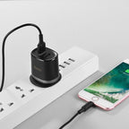 Wall charger “C46 Luster power” UK charging adapter set with cable
