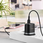 Wall charger “C46 Luster power” UK charging adapter set with cable