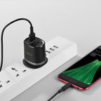 Wall charger “C46 Luster power” UK charging adapter set with cable