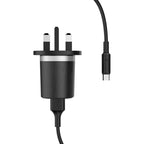 Wall charger “C46 Luster power” UK charging adapter set with cable