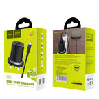 Wall charger “C46 Luster power” UK charging adapter set with cable
