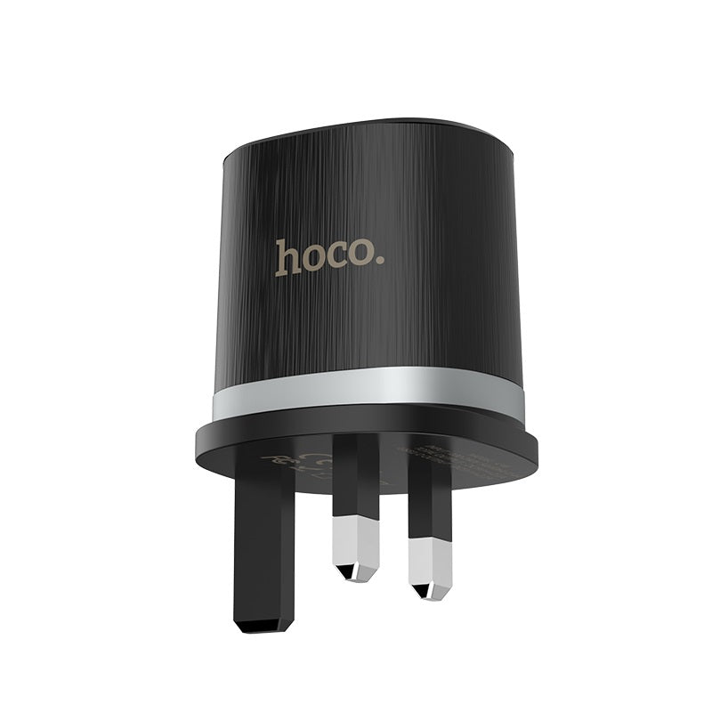 Wall charger “C46 Luster power” UK charging adapter set with cable
