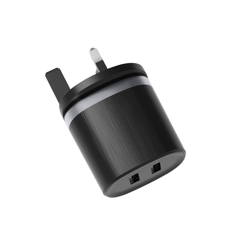 Wall charger “C46 Luster power” UK charging adapter set with cable