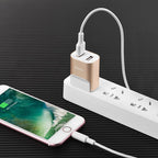 Wall charger “C47 Metal” dual USB ports US