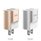 Wall charger “C47 Metal” dual USB ports US