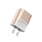 Wall charger “C47 Metal” dual USB ports US