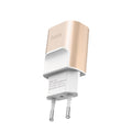 Wall charger “C47A Metal” dual USB ports EU