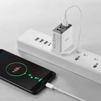 Wall charger “C48 Breakthrough” three USB ports UK