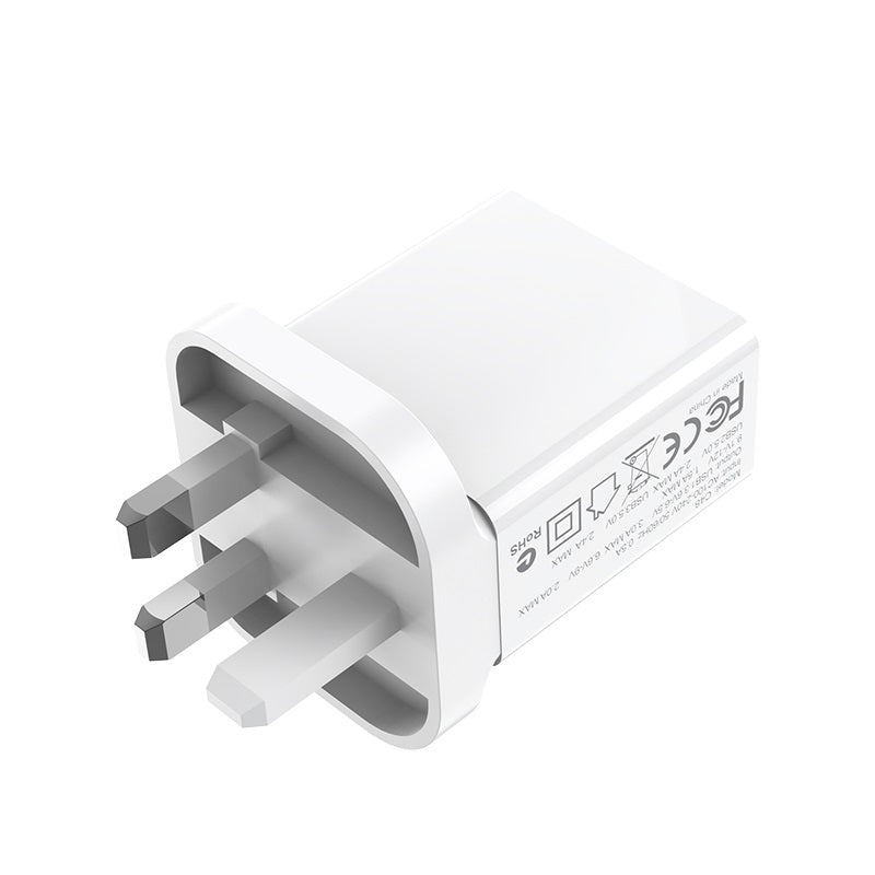 Wall charger “C48 Breakthrough” three USB ports UK