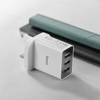 Wall charger “C48 Breakthrough” three USB ports UK