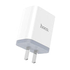 Wall charger “C50 Luster sharp” dual port set with cable