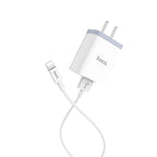 Wall charger “C50 Luster sharp” dual port set with cable