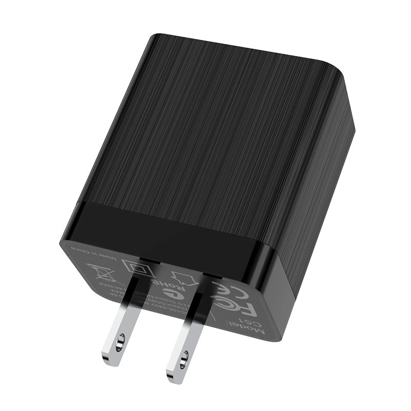 Wall charger “C51 Prestige power” dual USB ports US