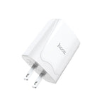 Wall charger “C52 Authority power” dual USB ports US