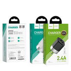 Wall charger “C55 Energy” dual USB port US