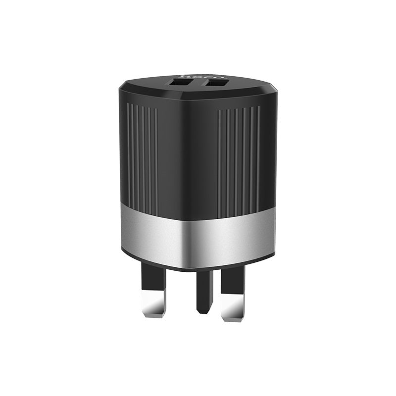 Wall charger “C55B Energy” dual USB port UK