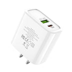 Wall charger “C57 Speed charger” USB QC3.0 & Type-C PD set with cable US