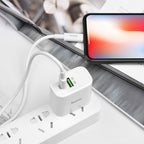 Wall charger “C57 Speed charger” USB QC3.0 & Type-C PD set with cable US