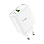 Wall charger “C57A Speed charger”USB QC3.0 & Type-C PD set with cable EU