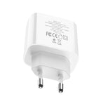 Wall charger “C57A Speed charger”USB QC3.0 & Type-C PD set with cable EU
