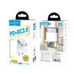 Wall charger “C58B Prominent” USB QC3.0 & Type-C PD UK
