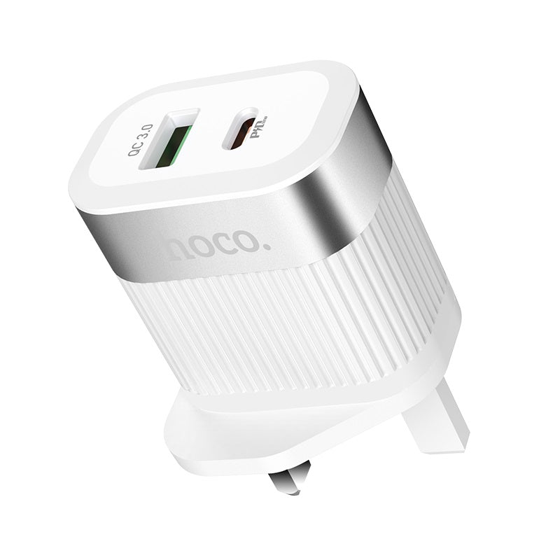 Wall charger “C58B Prominent” USB QC3.0 & Type-C PD UK