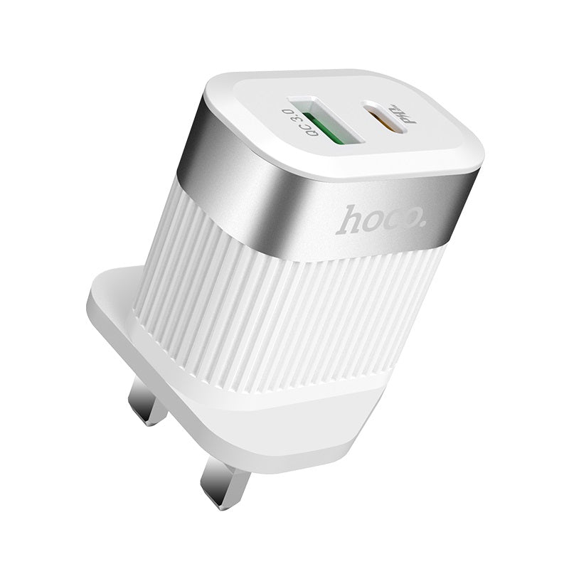 Wall charger “C58B Prominent” USB QC3.0 & Type-C PD UK