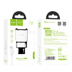 Wall charger “C59A Mega joy” dual USB port EU with built-in wire