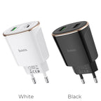 Wall charger “C60A Prestige” EU plug dual USB QC3.0