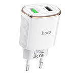 Wall charger “C60A Prestige” EU plug dual USB QC3.0