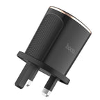 Wall charger “C60B Prestige” UK plug dual USB QC3.0