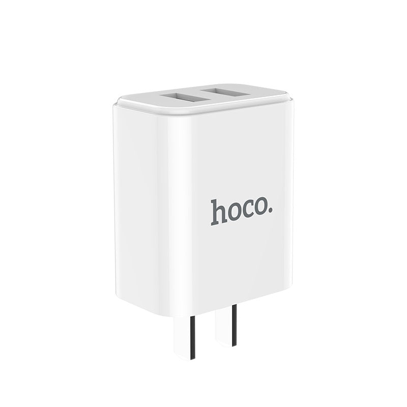 Wall charger “C62 Victoria” dual USB port 3C set with cable