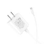 Wall charger “C62 Victoria” dual USB port 3C set with cable