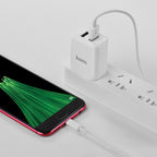 Wall charger “C62 Victoria” dual USB port 3C set with cable