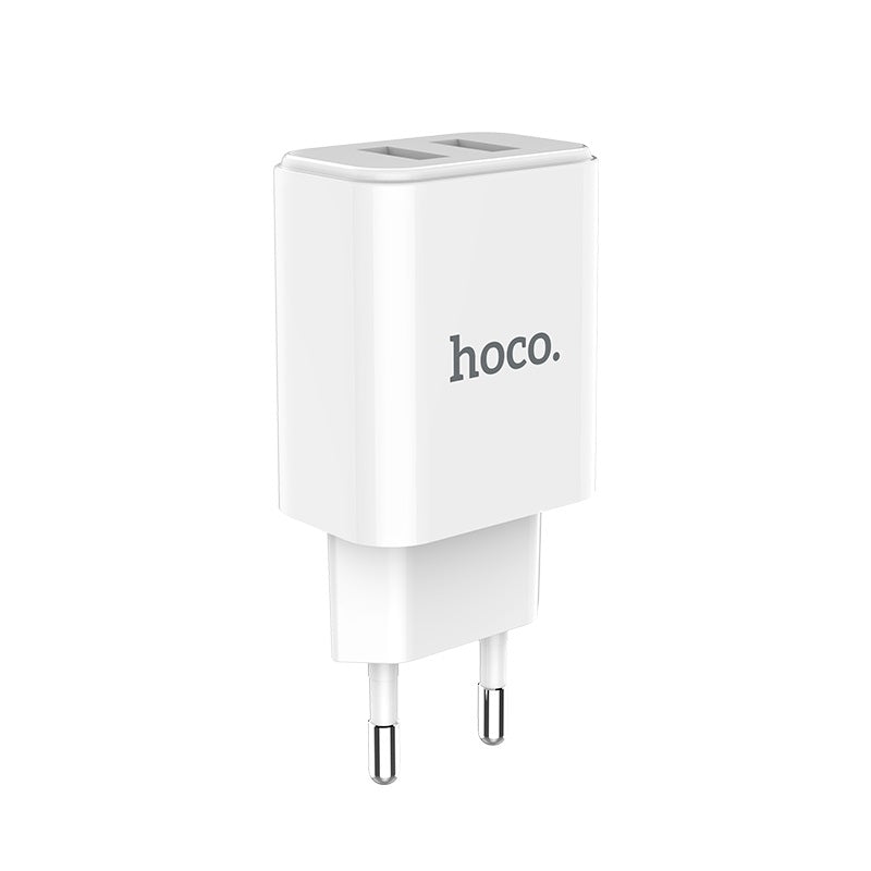 Wall charger “C62A Victoria” dual USB port EU set with cable