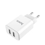 Wall charger “C62A Victoria” dual USB port EU set with cable